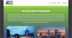 Desktop Screenshot of premiertaxky.com